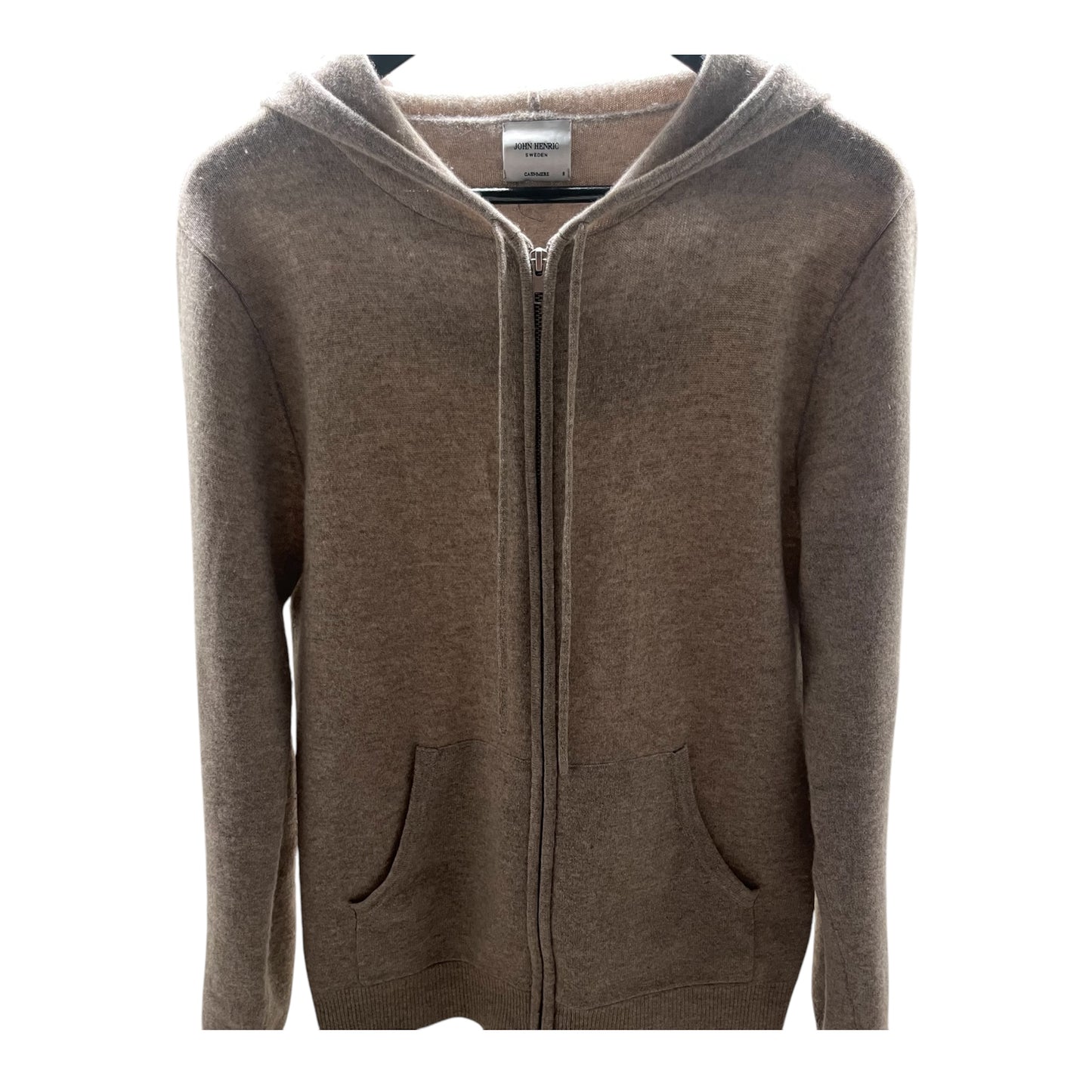 John Henric Cashmere Zip Hoodie | S